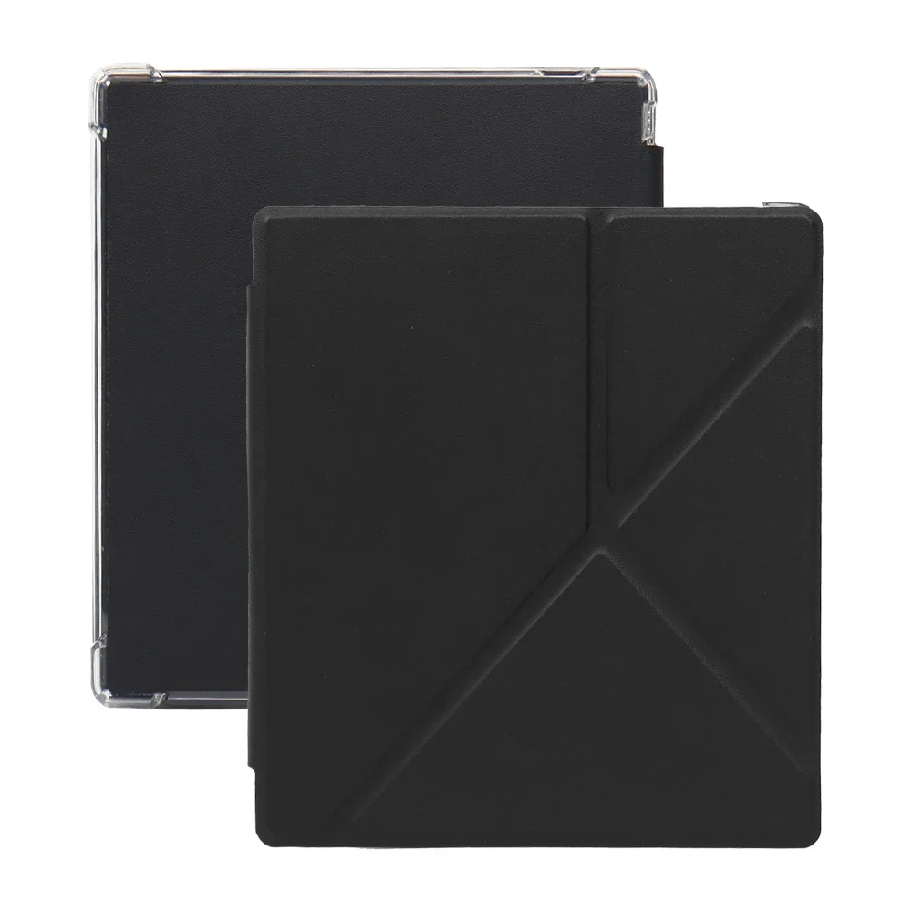 Funda mince pour Onyx Boox Go Color 7 (2024) étui 7 "eBook couverture multi-pliante avec coque arrière en TPU souple: TEN
