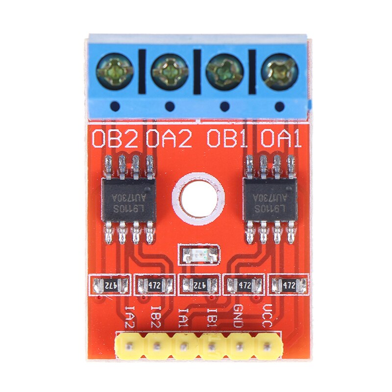 1 unidad L9110S módulo controlador de Motor paso a paso Dual DC PWM h-bridge