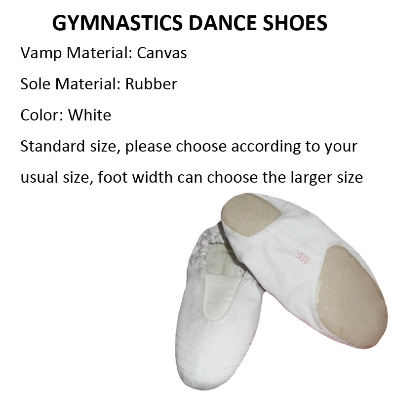 Women Men Rhythmic Gymnastics Shoes White Ginastica Elastic Dance Ballet Acrobatics Shoes Foot Protection Art Gym Accessories