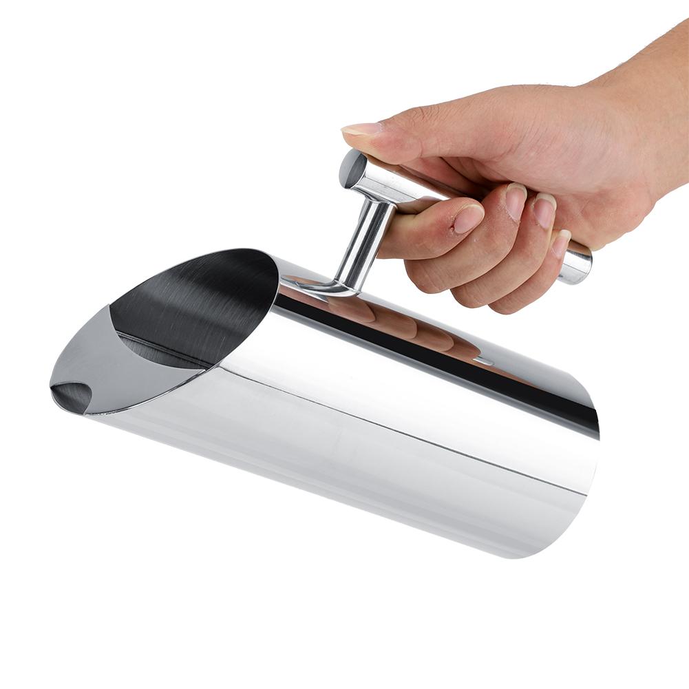 Stainless Steel Water Jug Straight Handle Water Pot Leakproof Durable Home Hotel Bars Cold Drinking Fill Water Pitcher Tool