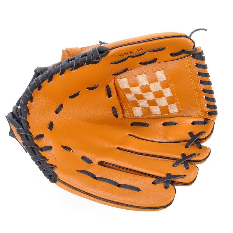 Ballplayer Dikke Infield Pitcher Honkbal Handschoenen Softbal Handschoenen Volwassen Stijl 12.5 inch Afbreekbaar Lederen Honkbal Handschoenen