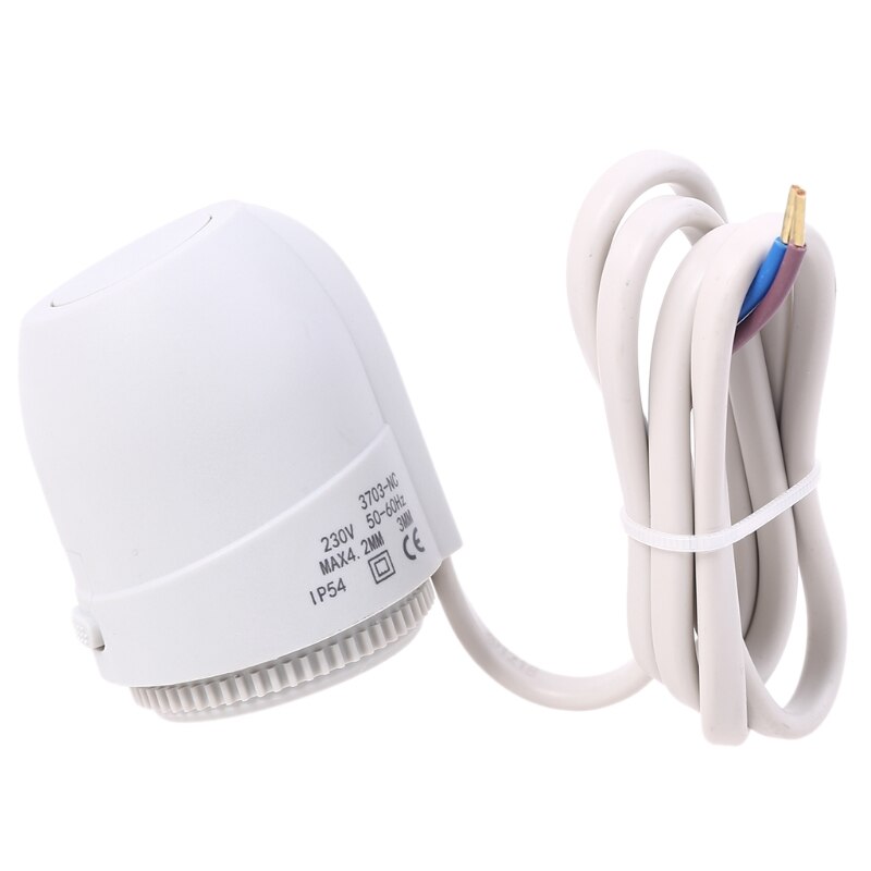 230V NC Electric Thermal Actuator for TRV Underfloor Thermostatic -Valve M30X1.5 K9FA