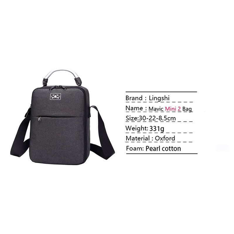 fallen Lagerung Tasche Für DJI Mavic Mini 2 Zubehör DJI Mavic Mini 2 Tasche Drohne Kasten Tasche mit Schulter Gurt Drohne Zubehör