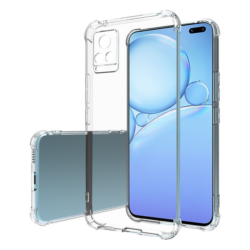 Coque de protection antichoc en Silicone souple pour VIVO, compatible modèles V20, V21 Pro, SE, 4G, 5G, V20Pro, V20SE, V21E