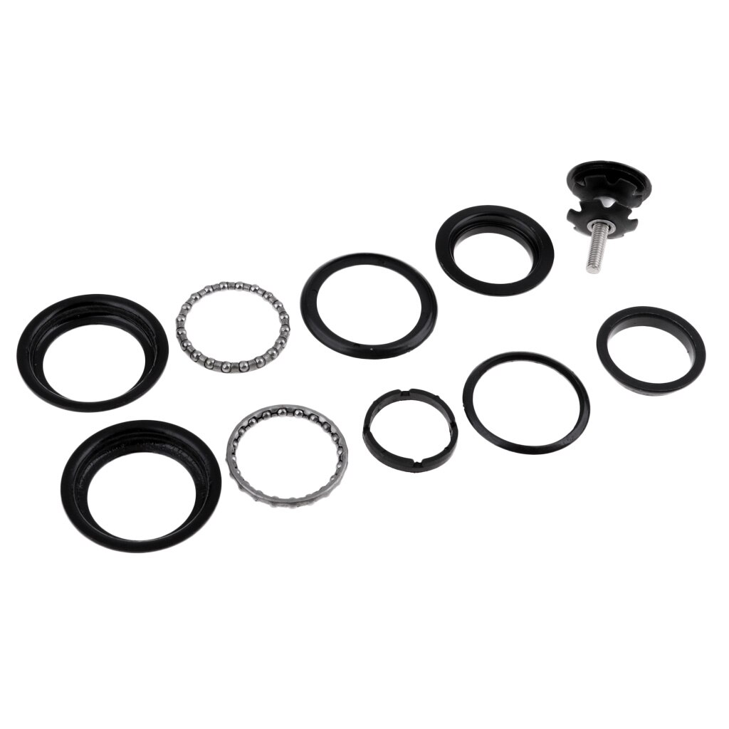 Heavy Duty Mountain Bike Headset Alloy Bikes Threadless Headset Durable 1-1/8inch for 44mm Head-Tube Bicycle Parts