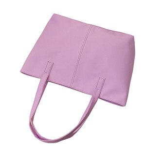 frauen Handtaschen Einfache Weichen Trage Tasche Große Kapazität Schulter Taschen Licht PU Leder Schwarz Rot Damen Casual Einkaufstaschen