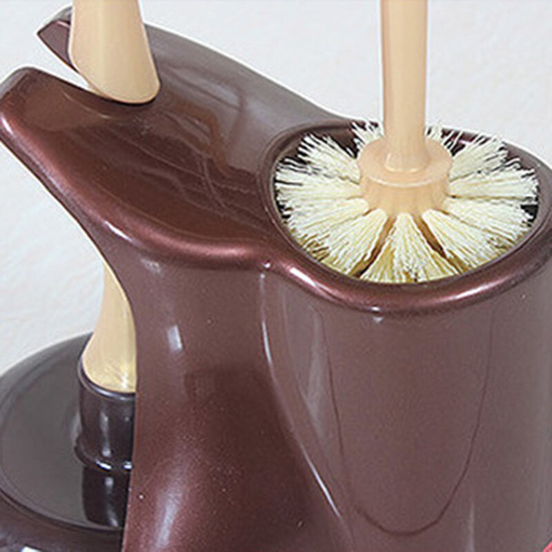 Plastic Manual Drain Plunger Strong Washer Toilet Tool With Toilet Brush Set Handle Kitchen Toilets Bathroom Cleaning Tool