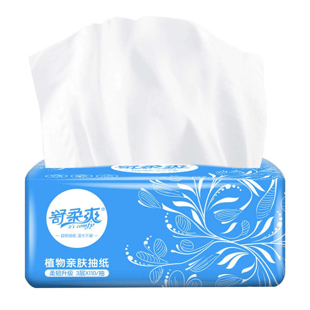 Household Kitchen Tissue Comfortable Soft Bathroom Toilet Paper Hotel Home Toilet Tissue: 1 pack