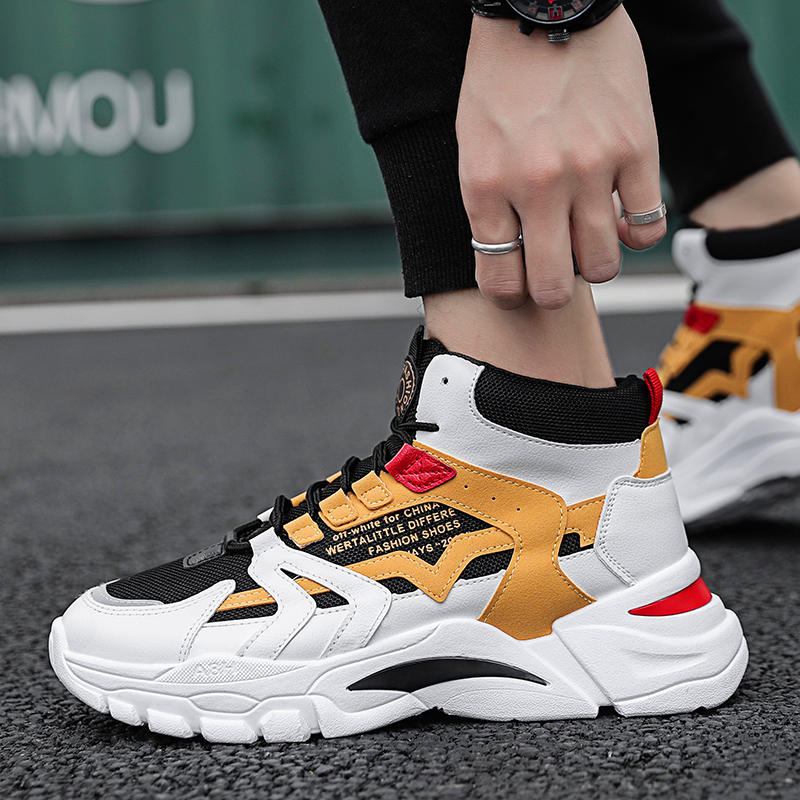 Mannen Schoenen Mannen Casual Schoenen Sneakers Lichtgewicht Ademend Mesh Lace Up Slijtvaste Flats Mannen casual Schoenen