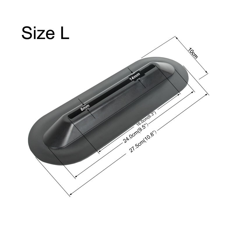 Surf water wave fin SUP accessory stablizer stand up paddle board surfboard screw central fin: L-base