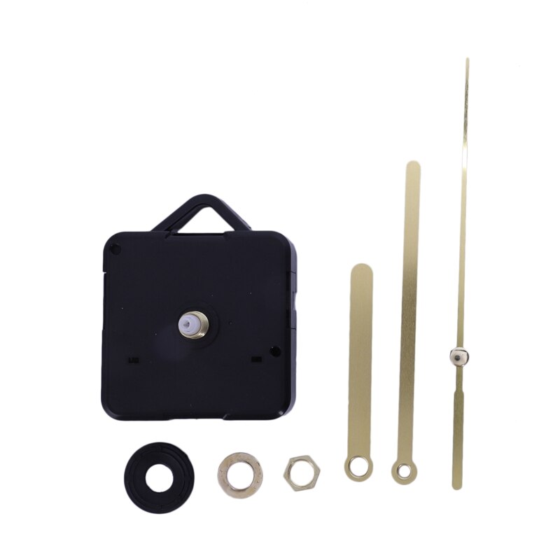 1 Pack Replacement Wall Clock Repair Parts Pendulum Movement Mechanism Quartz Clock Motor With Hands & Fittings Kit