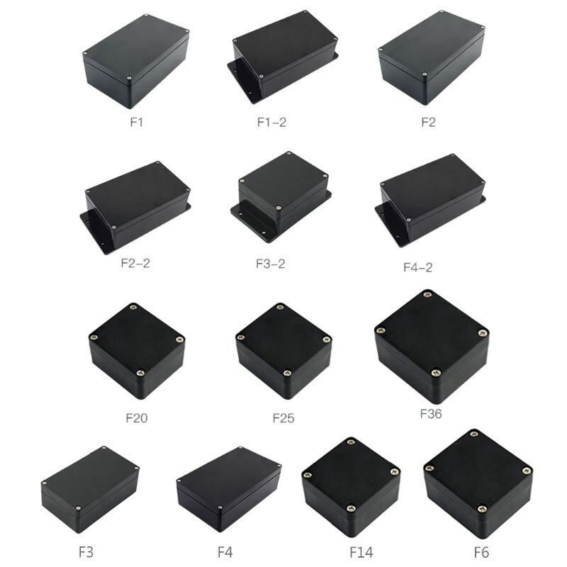 Indoor Outdoor DIY Monitoring Junction Box IP67 Waterproof Dustproof Enclosure Case Wiring Electrical Project Housing