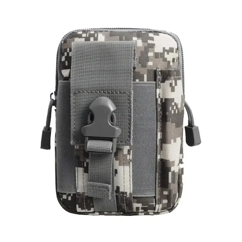 Heren Heuptas Jungle Camouflage Hangende Heuptassen Heren Buitensport Heuptas Multifunctionele Tassen Riñoneras Para Hombre: Bruin