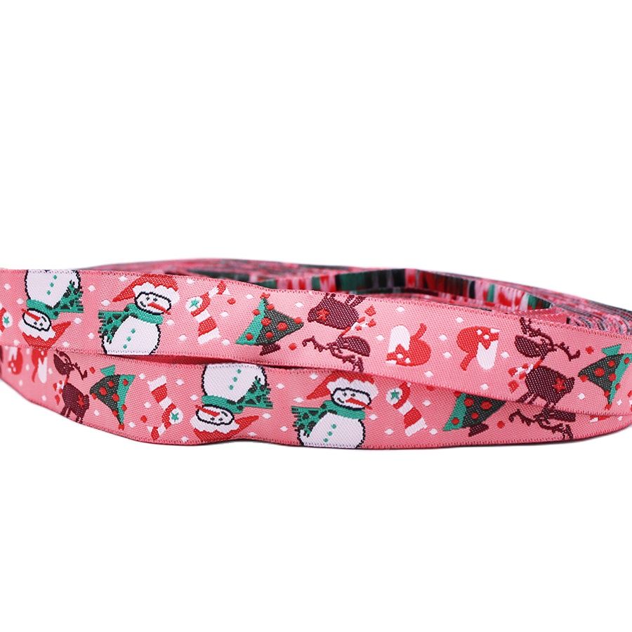 BENECREAT Polycotton Gurtband 4.57m | 38mm Breite Hellblau | Jacquard Pfeilmuster - Für Taschen & Möbel