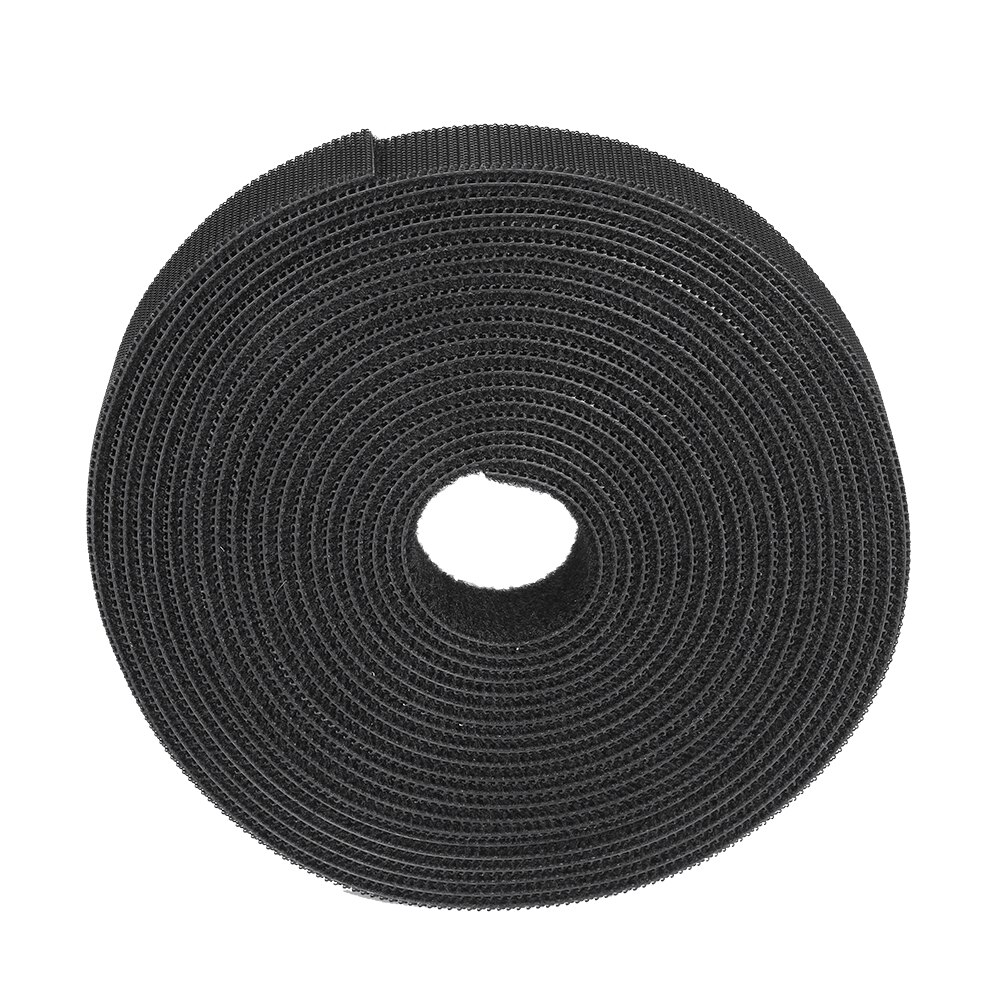 1-Roll Reusable Fastening Wire Organizer Cable Ties Cord Rope Cable Management Hook &amp; Loop Nylon Fastening Tape Cable Straps