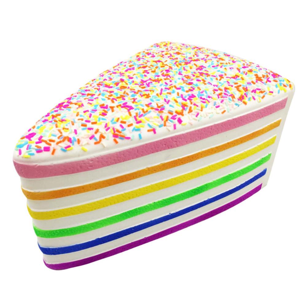 Besegad gros gros Squishies doux Squishi mignon gâteau alimentaire jouet lente montée presser pour enfant soulage Stress anxiété Anti Stress: Cake 2