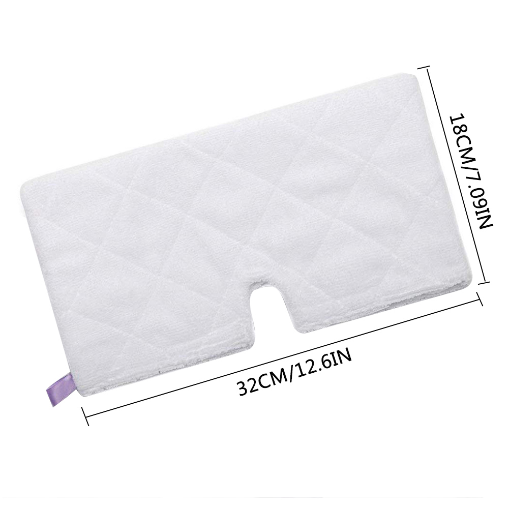 Chiffons de nettoyage de sol, serpillière à vapeur, microfibre de requin, remplacement de la tête, tampon de nettoyage, housse réutilisable, accessoires pour la maison: Default Title