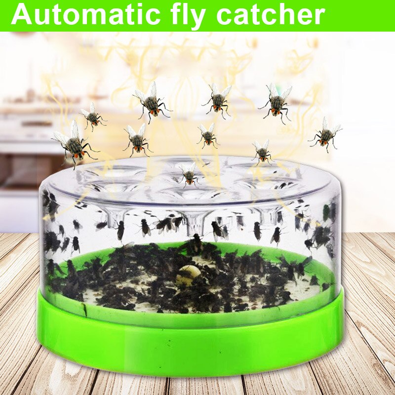 Dispositivo de captura con mosca para guardar comida automático y seguro, para casa, Hotel, DIN889