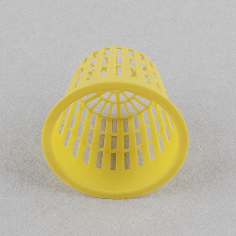 Net Pot 70mm 50pcs Hydroponic Aquaponics Soilless Culture Vertical Farm Basket Mesh Pot Greenhouse Organic Vegetable