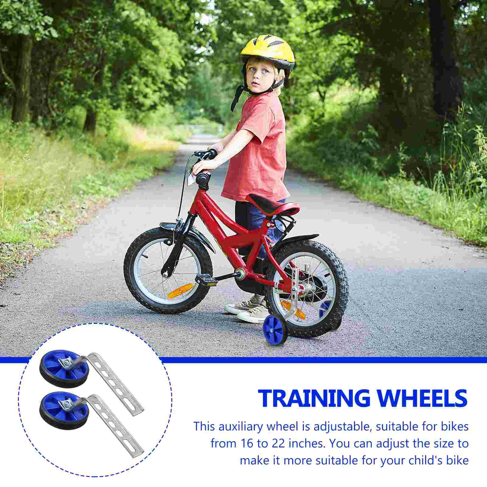 1 Set Common Children Bike Auxiliary Wheels Children Bike Balance Wheels