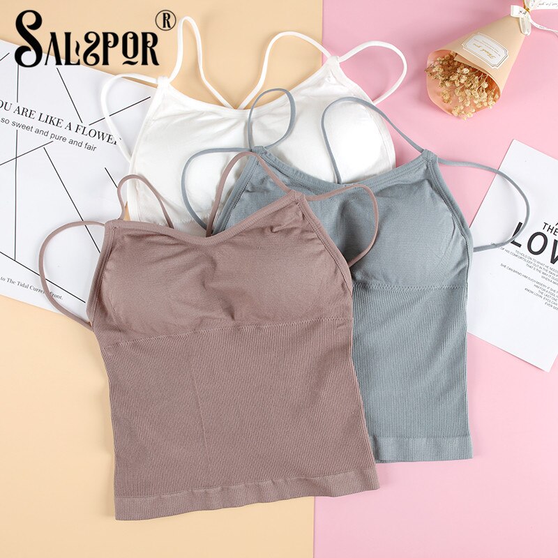 Salspor Cross Mooie Terug Hemdje Soft Mode Comfortabele Lingerie Vrouwen Ademend Vrouwelijk Ondergoed