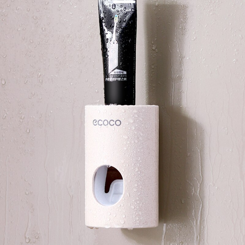 Automatic Toothpaste Dispenser For Bathroom Accessories Plastic Toothpaste Squeezer Wall Mounted Toothpaste Holder Tube Squeezer