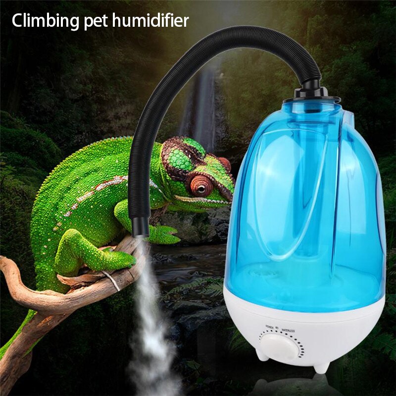 4L dla Terrarium dla gadów wyciszenie parownik jaszczurka nawilżacz płazy duża pojemność krajobrazu przenośny Super Fogger