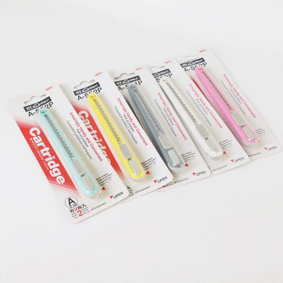 car wrap cutter auto lock paper cutter Knife with 9mm Stainless steel blades NT.A-552P