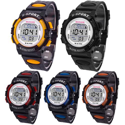 Digitaal multifunctioneel sporthorloge voor mannen en vrouwen, studenten