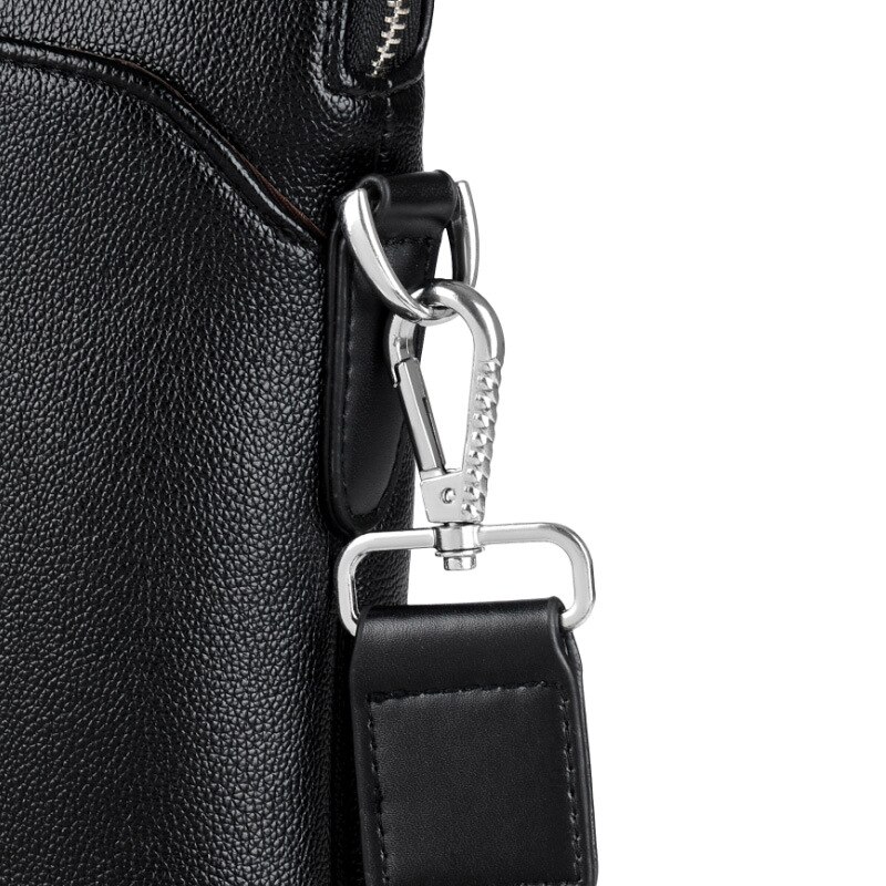 Men's Business Handbag Male Crossbody Tote Bag Briefcase Shoulder Messenger Bag Clutch PU Hand Bags