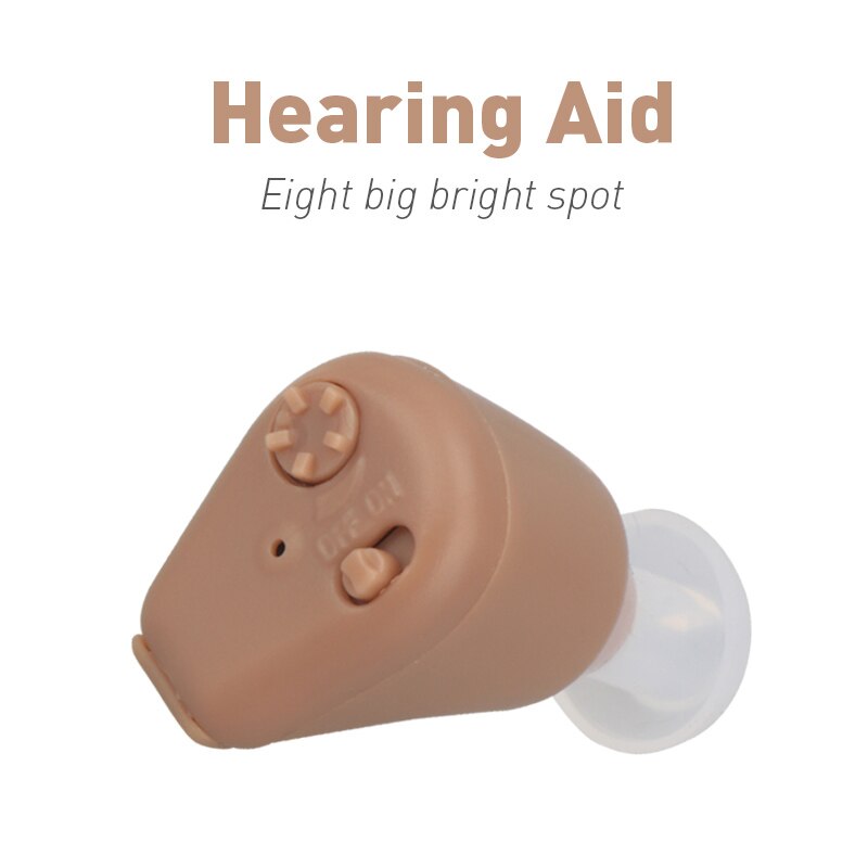 K-88 audífono recargable Mini audífonos amplificador de sonido Invisible escucha clara para los ancianos sordos utensilios para el cuidado del oído