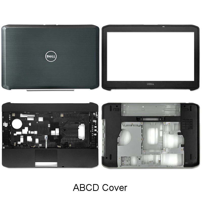 Nieuw Voor Dell Latitude 5420 E5420 Lcd-backcover Voorkant Palmrest Bottom Case Deur Cover Scharnieren Zwart Zonder Touch