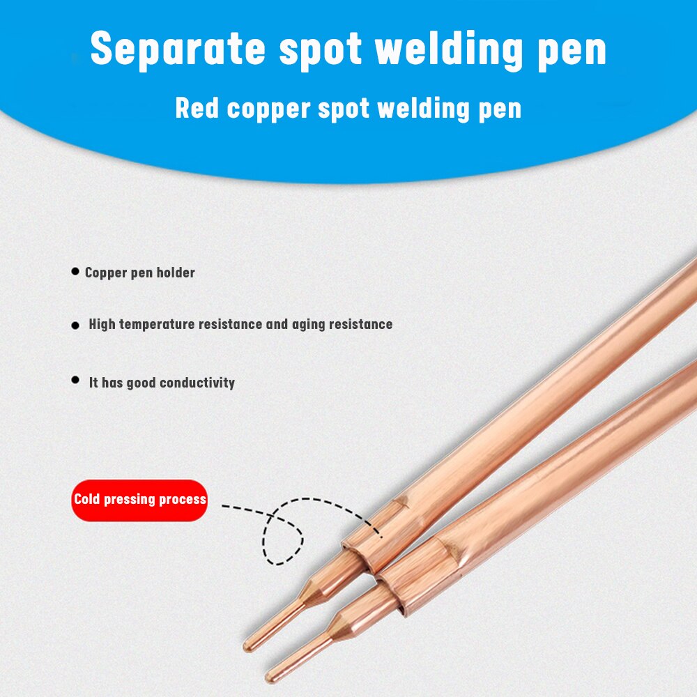 Integrated Handheld Spot Welding Pen Handle Automatic Trigger Built-in Switch for 18650 Battery Welding Machine DC Connector