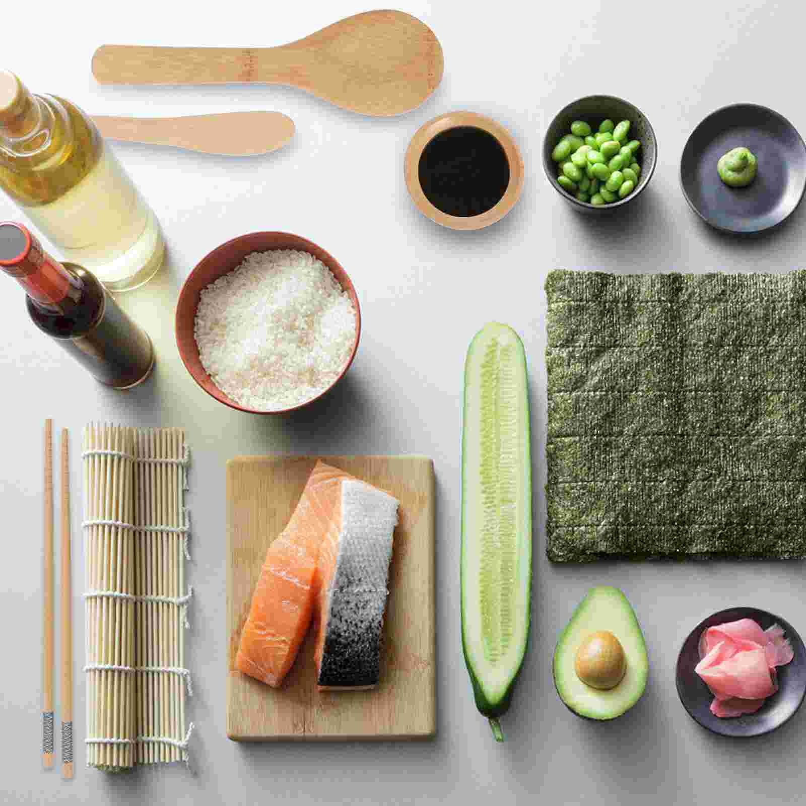 1 Set Practical Sushi Making Tools Bamboo Sushi Kit Sushi Making Tools