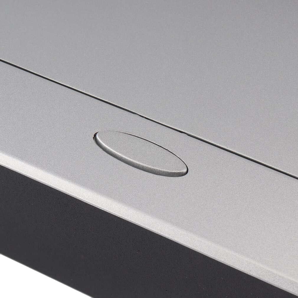 Practical Silver Round Side Desktop Conference Table Pop-Up Socket 2 Outlets Plug + 2USB Inserts Multipurpose Sockets EU Plug