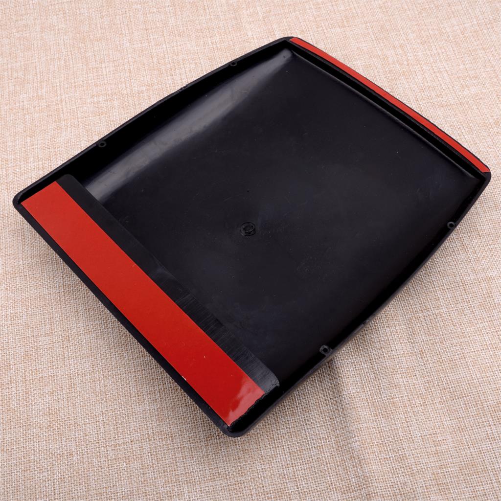 Universal Car Black ABS Decorative Air Flow Intake Vent Bonnet Hood Scoop Cover Trim Fit For SUV Replacement