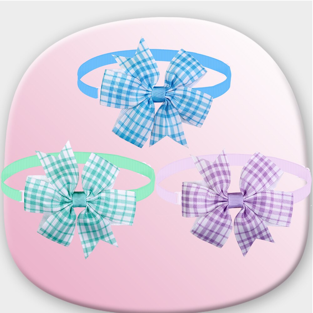 Accesorios para el cuidado del perro de primavera, corbata de moño para perro de Mascota, pajaritas de perros pequeños, productos para perros pequeños, 100 Uds.