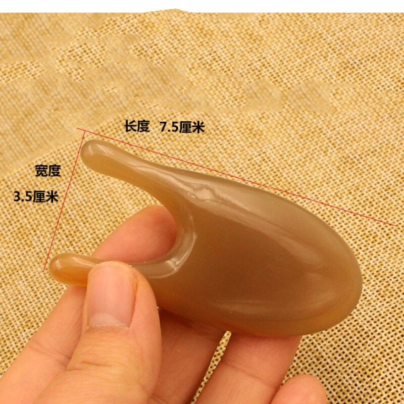 Natural Yak Horn Acupuncture Cone Acupressure Pencil Eye Sticks Nose Beam Ribs Lumbar Vertebrae Massage Points Face Facial