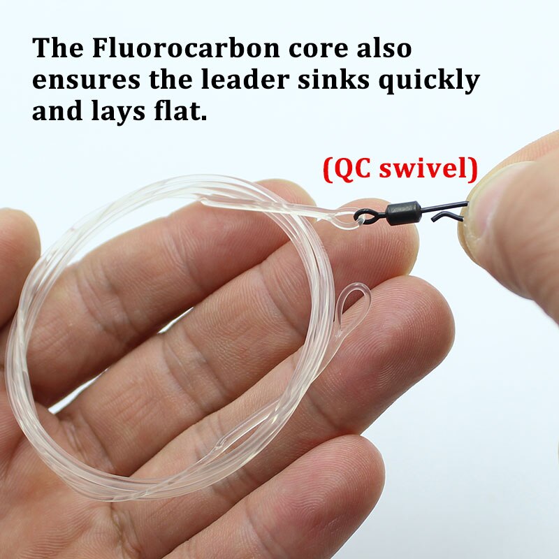 100cm Carp Fishing Accessories Kit Quick Change Swivel for Carp Chod Rig Fishing Tackle Equipment