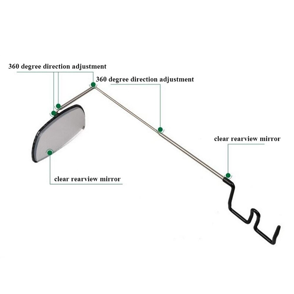 Fietsen Bril Achteruitkijkspiegel Lichtgewicht Fietsen Winter Spiegels Groothoek Fiets Achteruitkijkspiegels Voor Fiets Accessoires