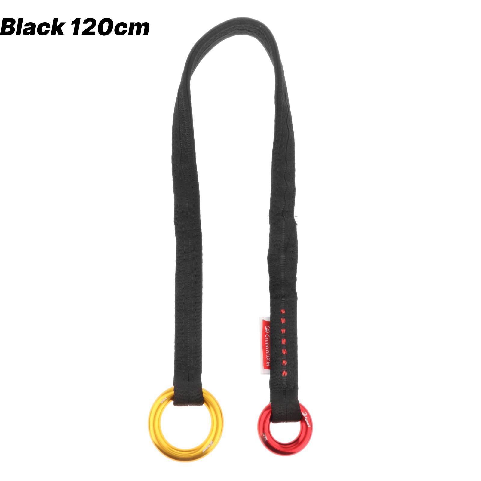 Tree Arborist Climbing Rope Friction Saver Loop Gear Equipment 90/120cm Aroborist Retrievable Anchor: green
