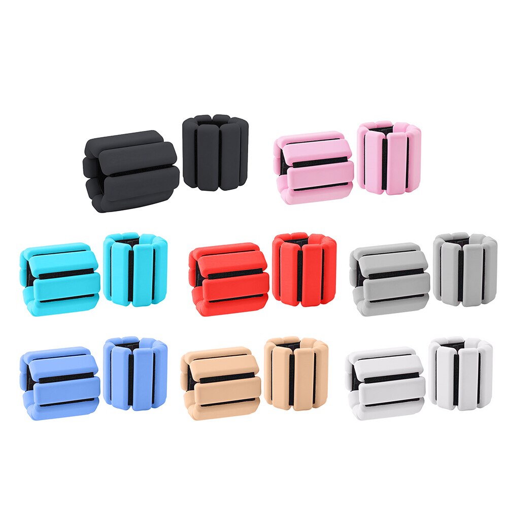 Weight Training Bracelet Exercise Bracelet Sports Accessory Silicone Adjustable Wrist Band Run Strengthen Strap