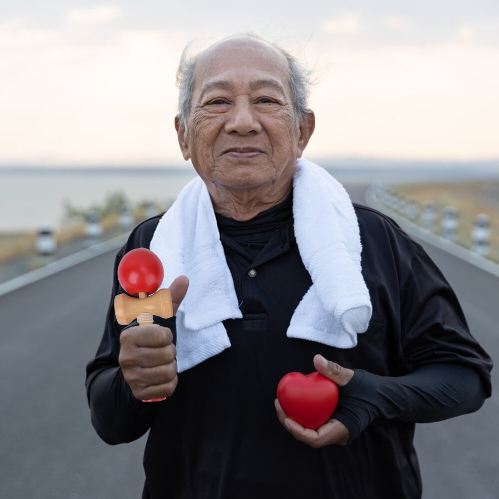 Kendama-juguete de madera para niños, juguete de habilidad educativa, Kendama, Fitness, 1 unidad