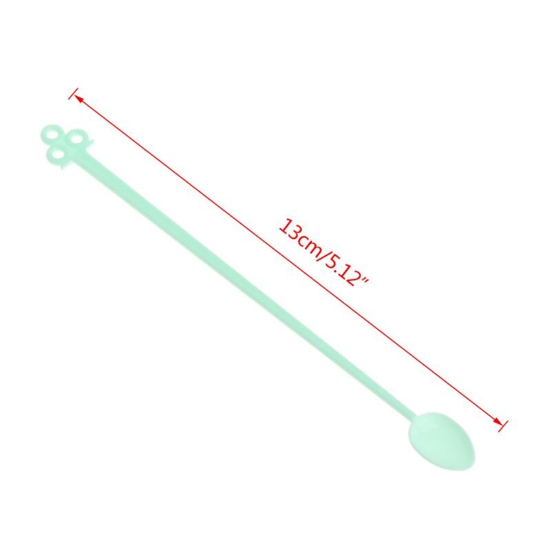 30 stücke Mischen Stange Löffel Epoxid Harz Werkzeuge Stock Kunststoff Muddler DIY Schmuck Machen