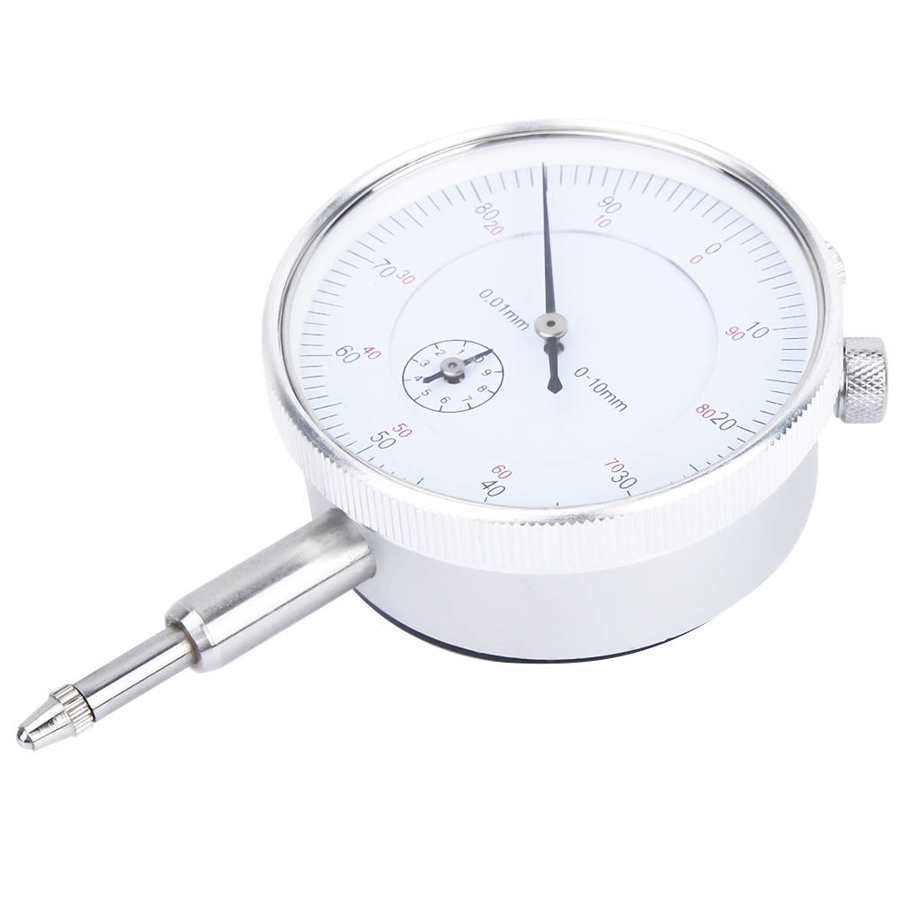 0-10mm Range Dial Gauge 0 01mm Mechanical Dial Indicator Measure Tool