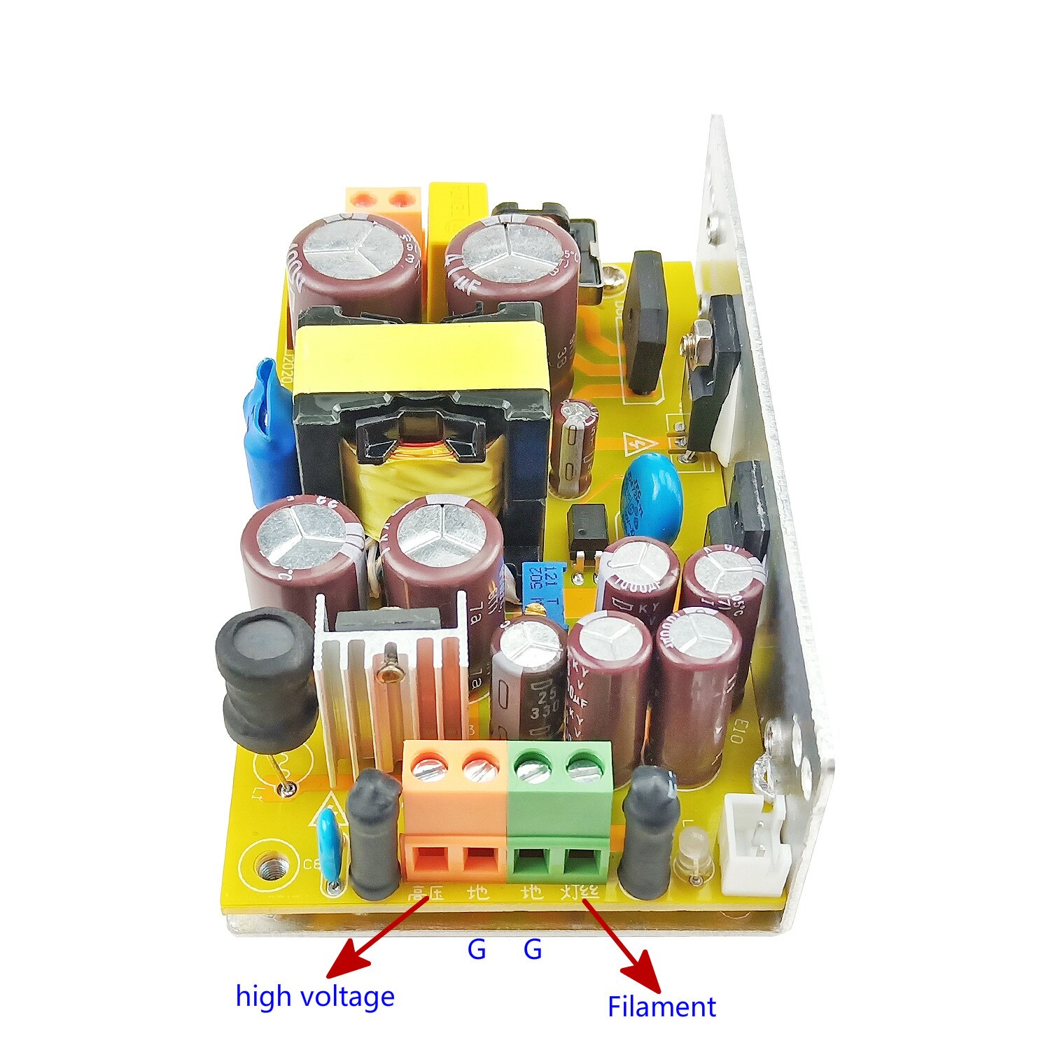 Tube Voorversterker Schakelaar Voeding Valve Versterker Transformator Vee 95V-265V Output 6.3V 260V Met shield Cover