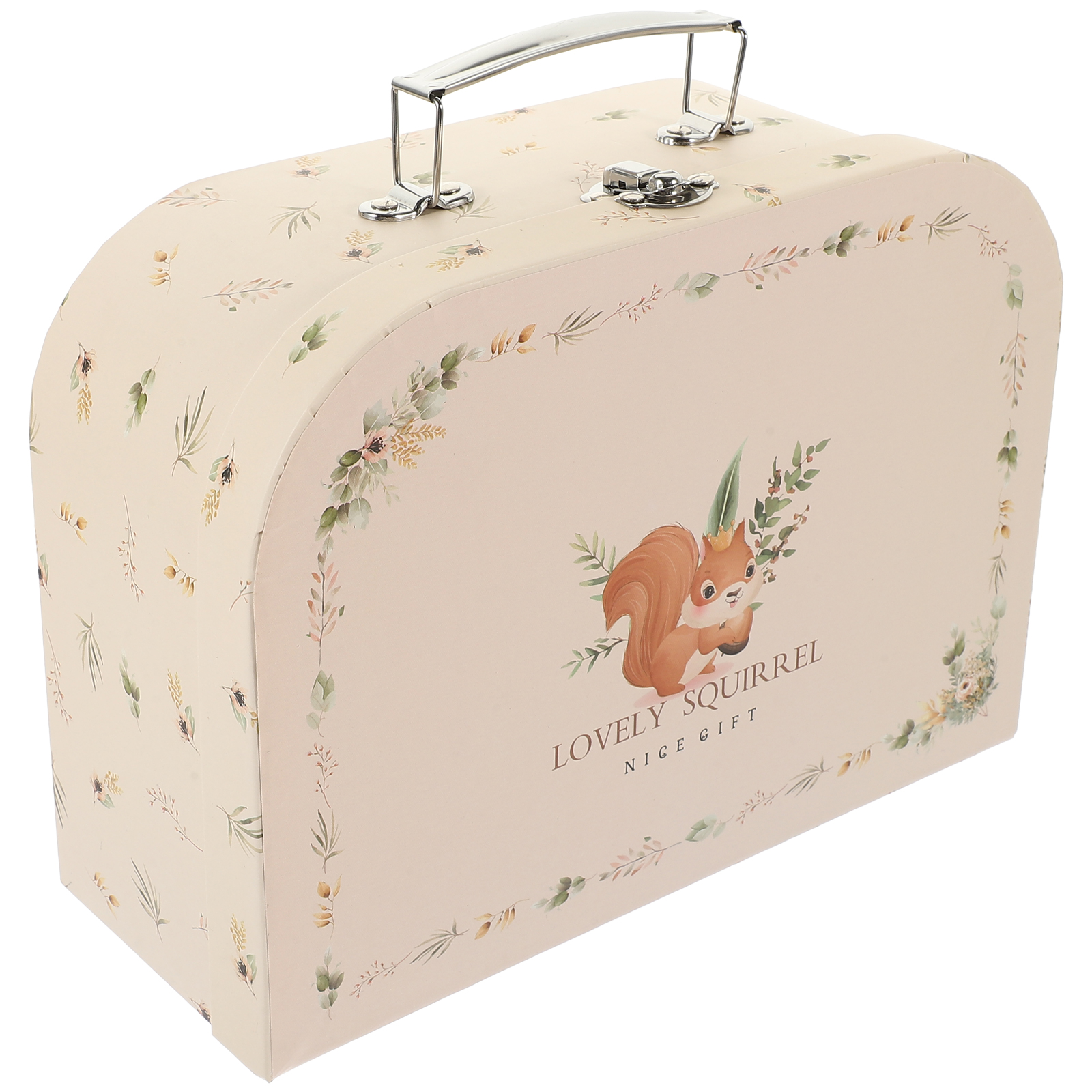 Maleta de papel portátil, Maleta decorativa, de joyería, caja de de boda