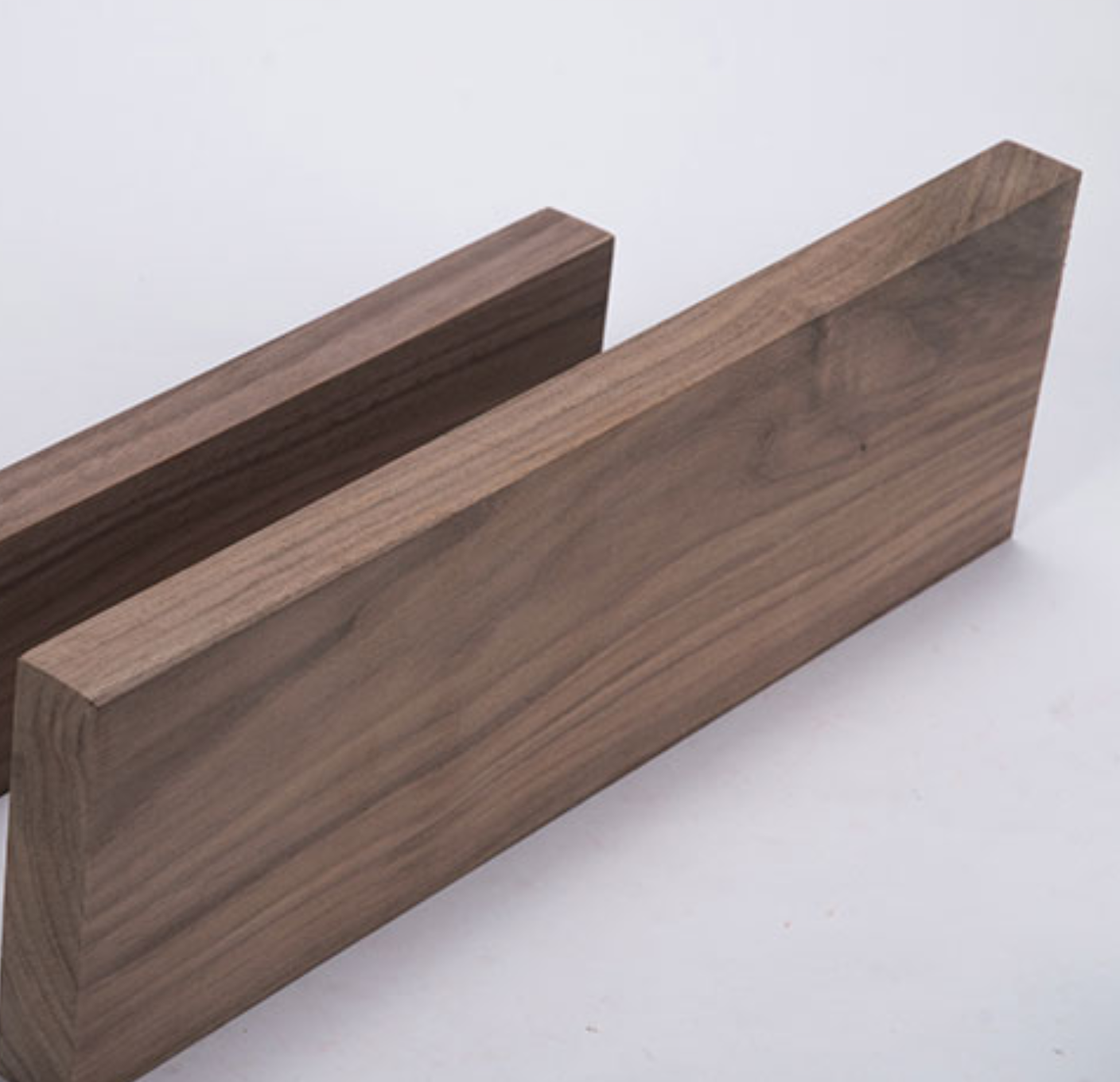 Material de madera de nogal negro americano, material de tallado hecho a mano, grado especial