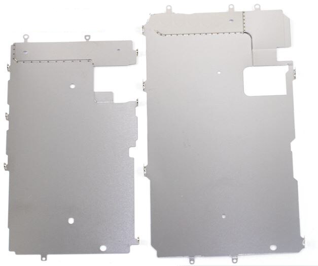 AAAA 1pcs Lcd Escudo LCD placa somente a placa grande de ferro do Metal Da Placa Traseira para iphone 5 5s 5c se 6 6plus 6 6s splus 7 7plus 8 8plus