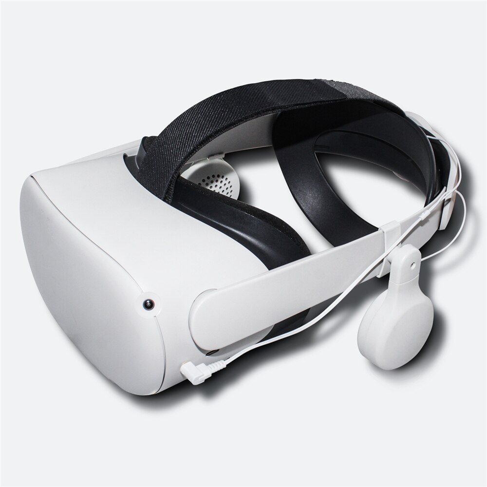 Verstelbare Vr Hoofdtelefoon Geluidsisolerende Headset Voor Oculus Quest 2 Vr Glazen Onderdelen